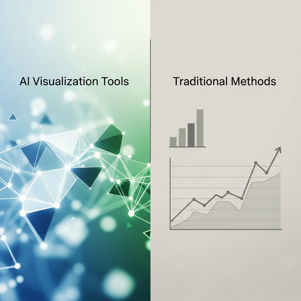 AI Visualization Tools vs Traditional Methods for Finance YouTubers